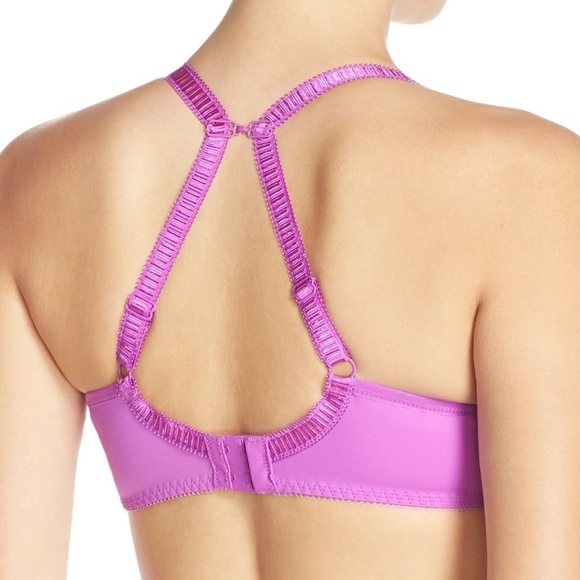 🆕 FREYA 'Deco Charm' Molded Underwire Plunge Bra - Picture 4 of 5